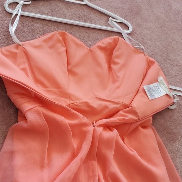 David's bridal bridesmaids dress size 4 worn once - Picture 4 of 6